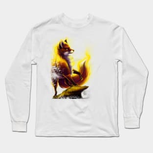 Fox Fire Long Sleeve T-Shirt